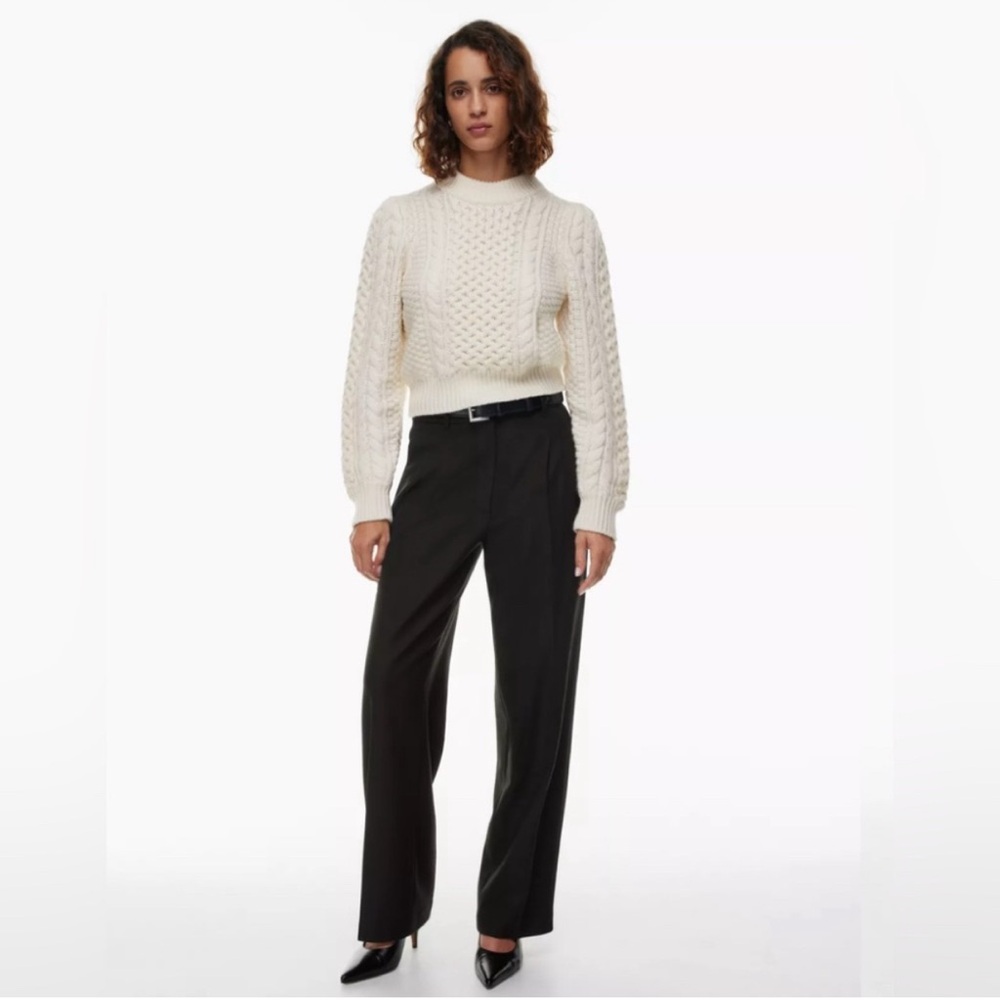 NWOT Aritzia Babaton Carrot Pants in Black Size 6